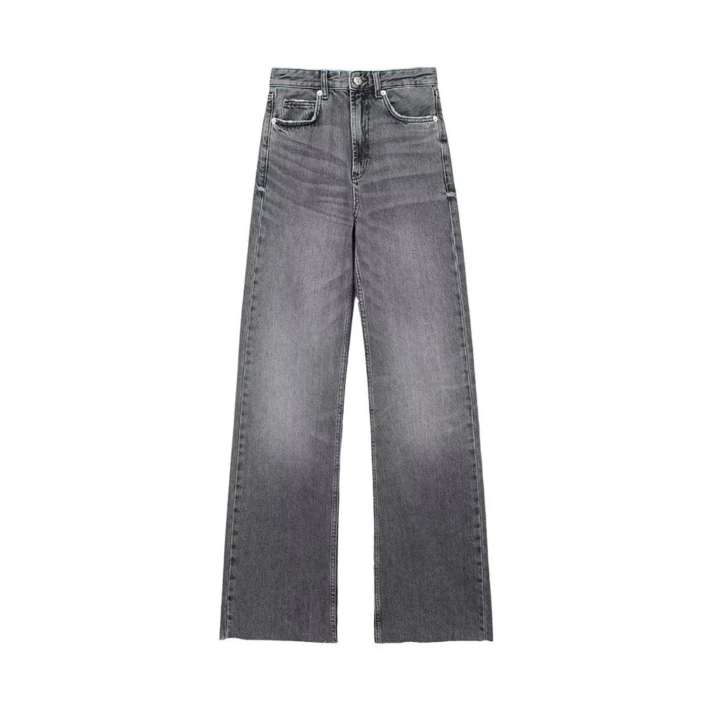 Moderne Straight-Leg-Jeans