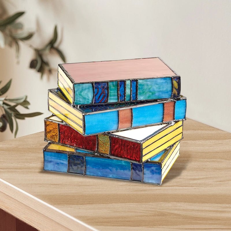 LumiGlow | Künstlerische Mosaik-Tischlampe