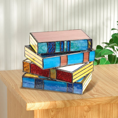 LumiGlow | Künstlerische Mosaik-Tischlampe