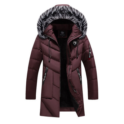 Brian | Kuschelige Winterjacke mit Kapuze