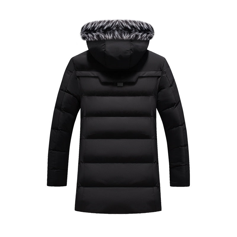 Brian | Kuschelige Winterjacke mit Kapuze