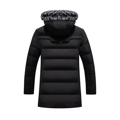 Brian | Kuschelige Winterjacke mit Kapuze