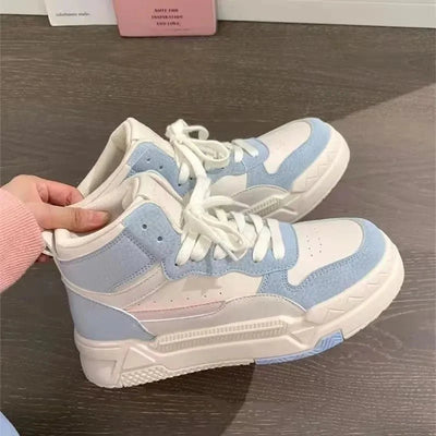 Talina | Sportliche High-Top Plateau-Sneaker
