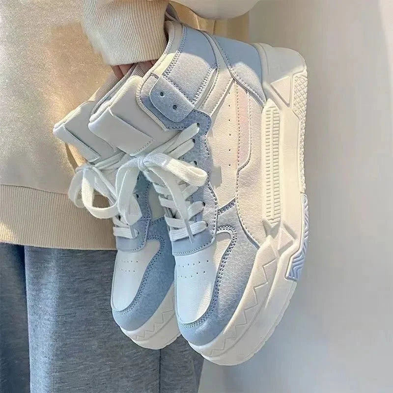 Talina | Sportliche High-Top Plateau-Sneaker