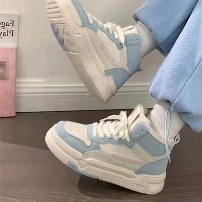 Talina | Sportliche High-Top Plateau-Sneaker