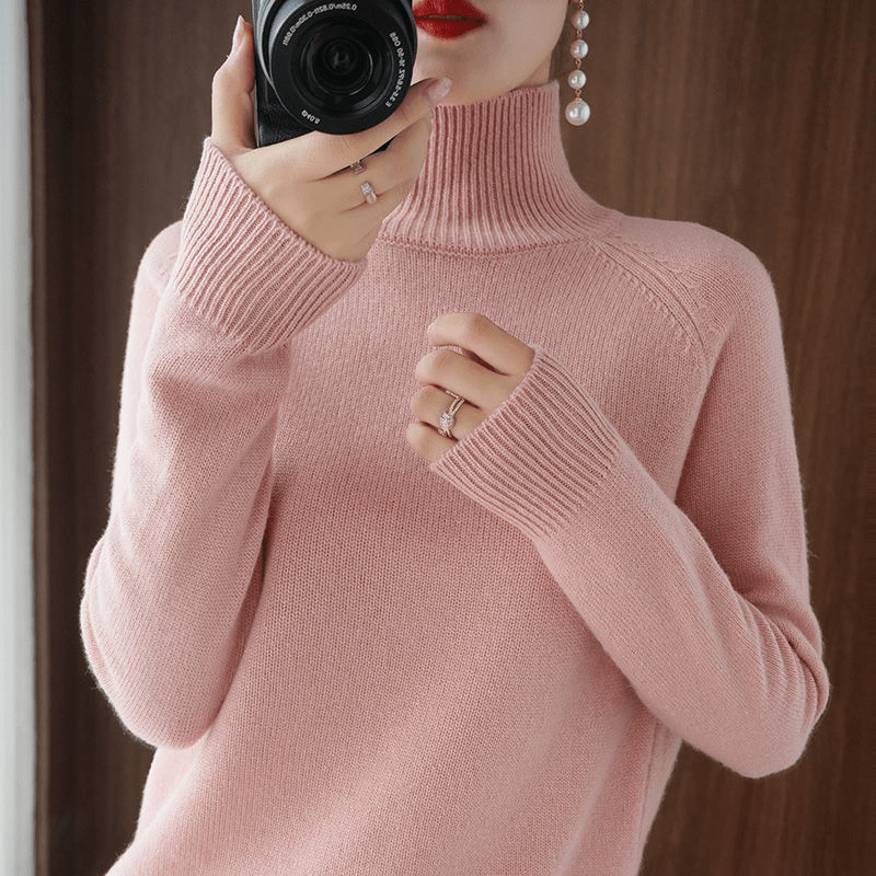 Leandra | Anspruchsvoller, sauber geschnittener Rollkragenpullover