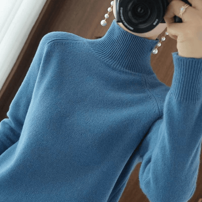 Leandra | Anspruchsvoller, sauber geschnittener Rollkragenpullover
