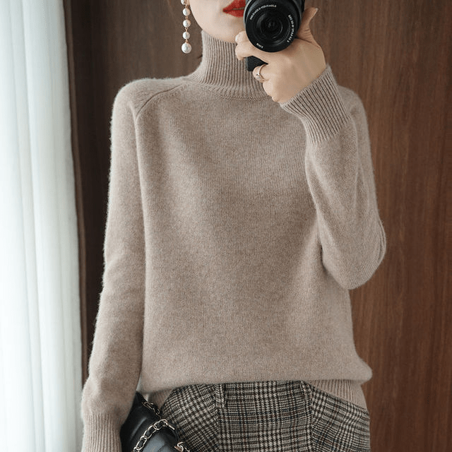 Leandra | Anspruchsvoller, sauber geschnittener Rollkragenpullover