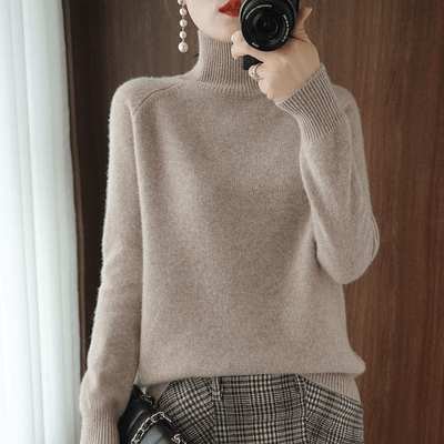 Leandra | Anspruchsvoller, sauber geschnittener Rollkragenpullover