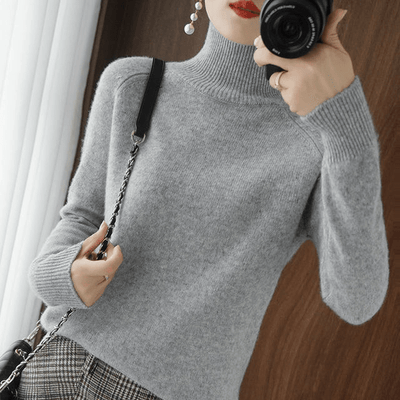 Leandra | Anspruchsvoller, sauber geschnittener Rollkragenpullover