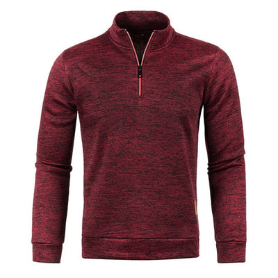 Marvik | Rollkragenpullover mit halbem Reißverschluss