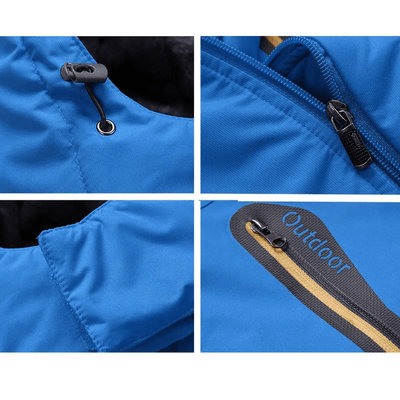 Wasserdichte, winddichte Outdoorjacke für Herren – Carl