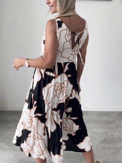 Selvienne | Geblümtes Midikleid