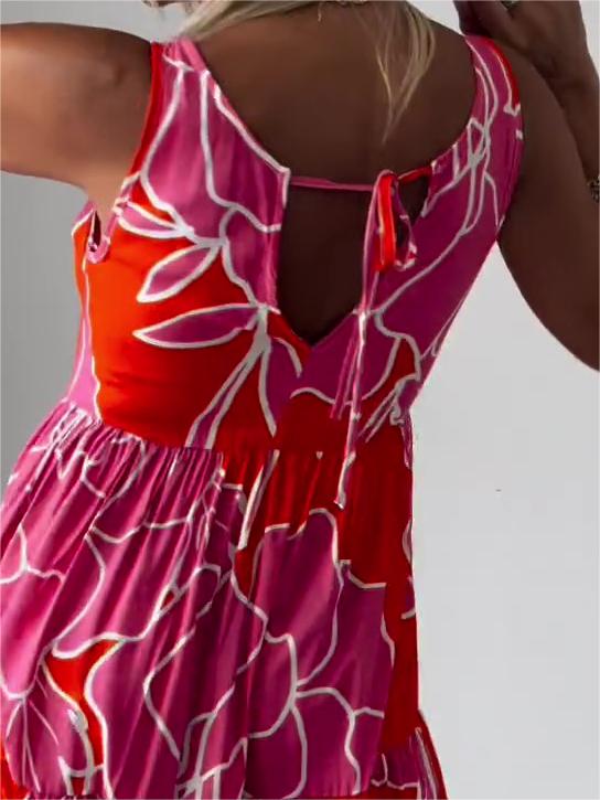 Selvienne | Geblümtes Midikleid