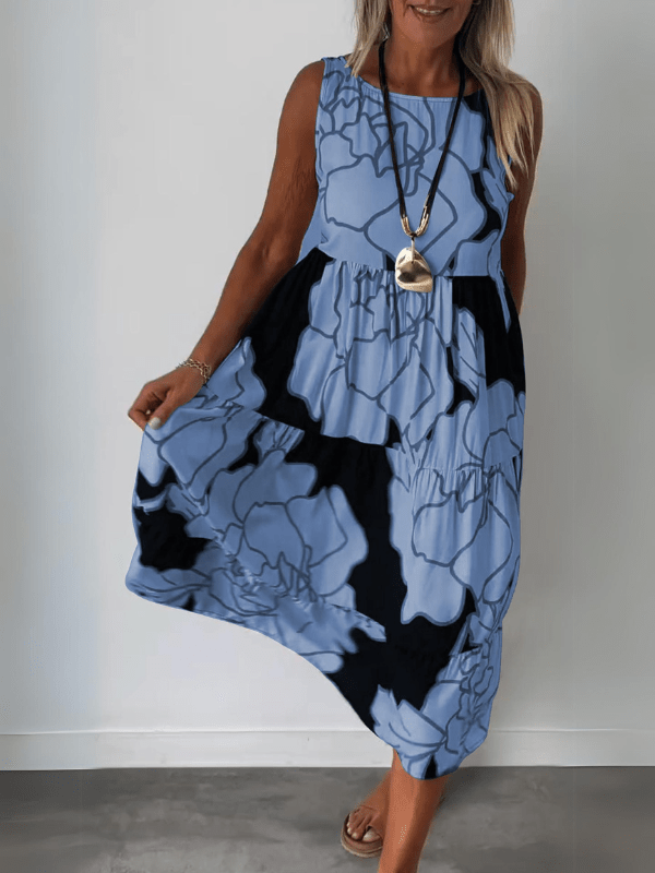 Selvienne | Geblümtes Midikleid