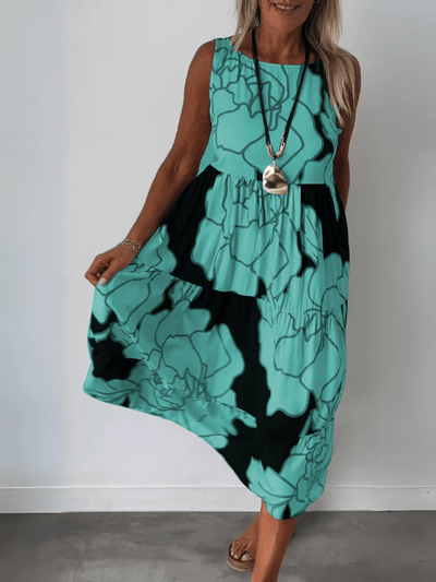 Selvienne | Geblümtes Midikleid