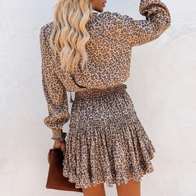 Zylarra | Emberspot Leopard Minikleid