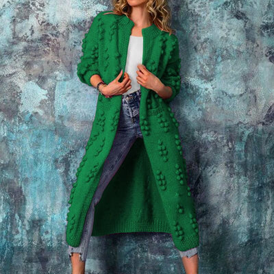 Elvarya | Langer Strickcardigan