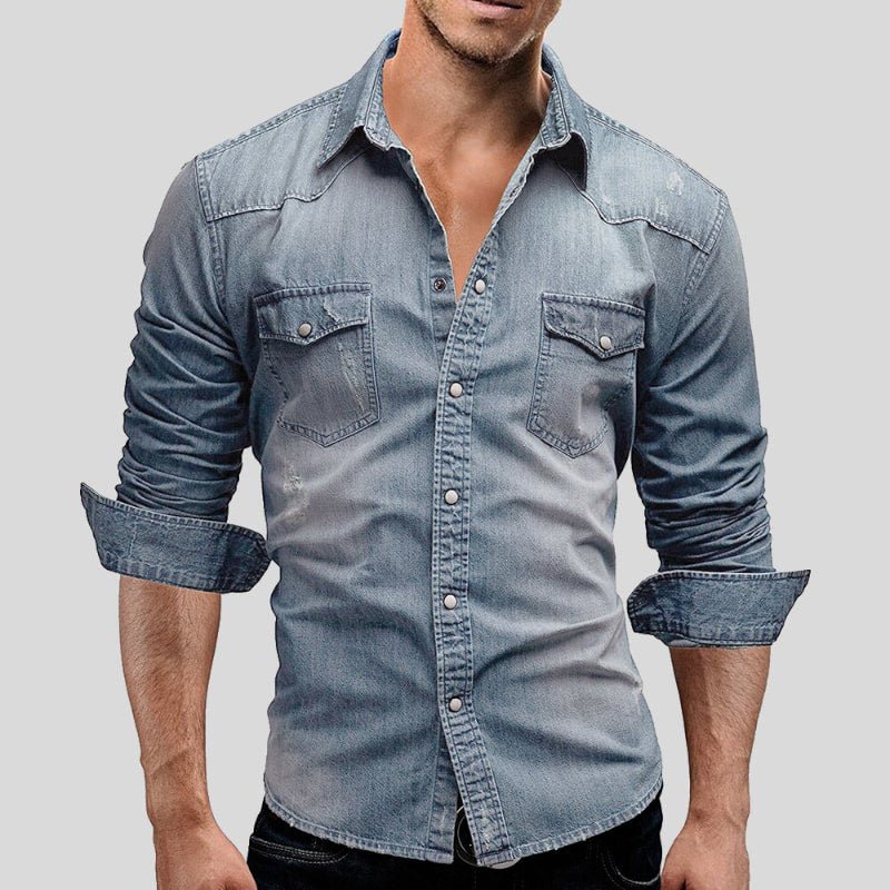 Clemens | Lässiges Button-Up-Hemd