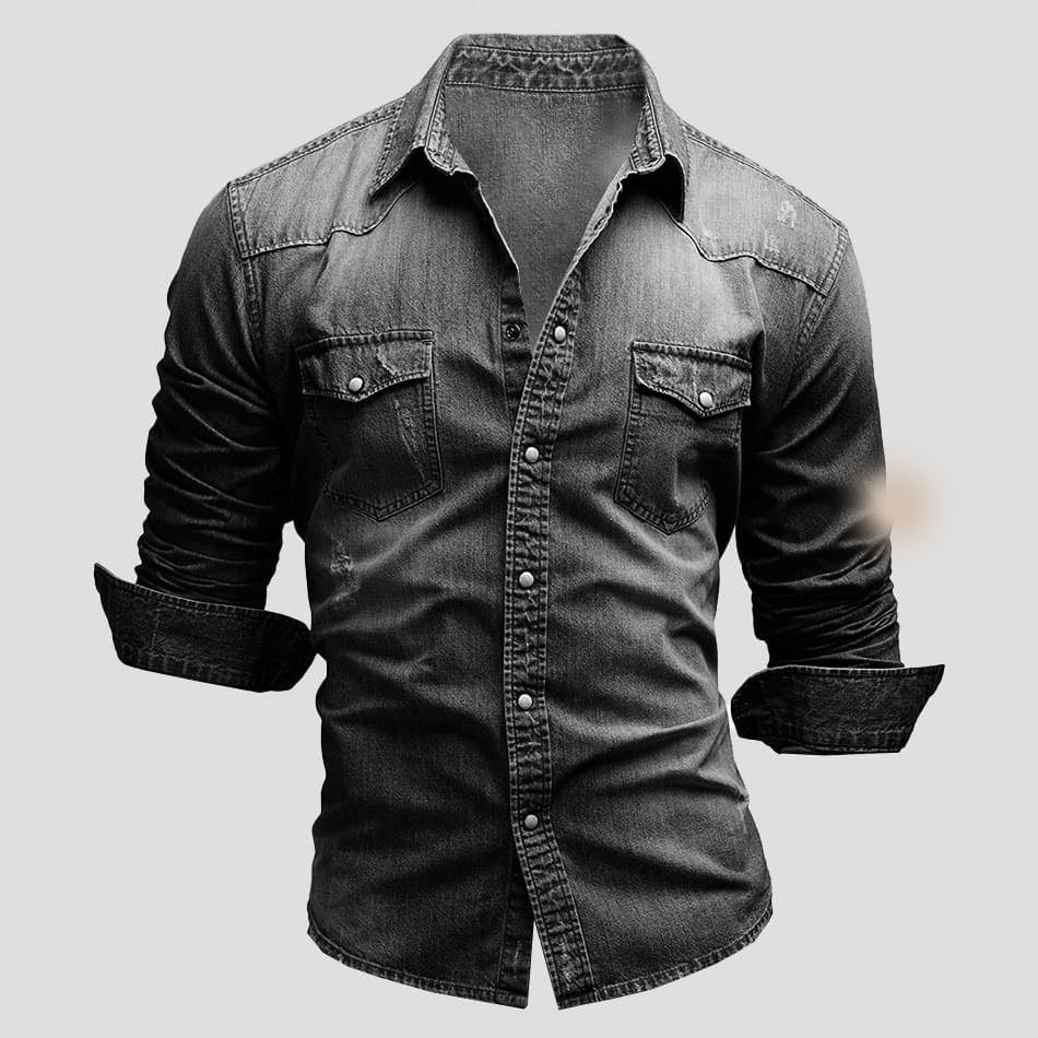 Clemens | Lässiges Button-Up-Hemd
