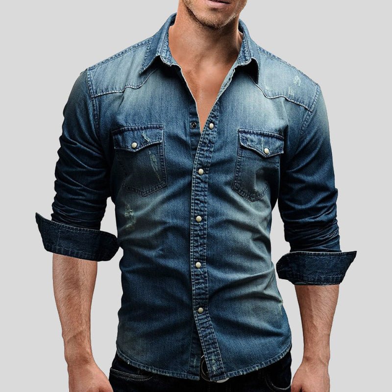 Clemens | Lässiges Button-Up-Hemd