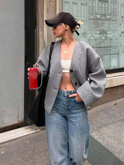 Noraya | Kuscheliger Oversize-Mantel