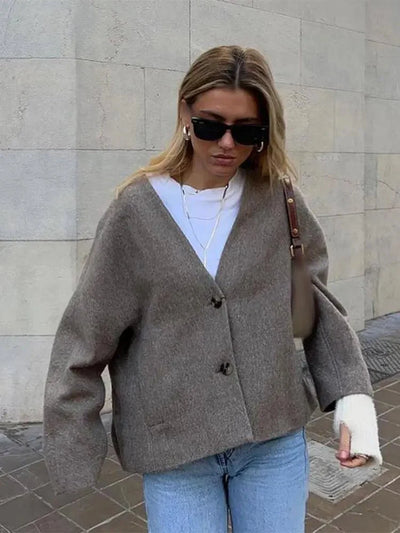 Noraya | Kuscheliger Oversize-Mantel