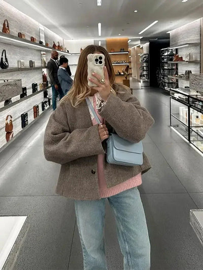 Noraya | Kuscheliger Oversize-Mantel