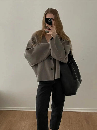 Noraya | Kuscheliger Oversize-Mantel