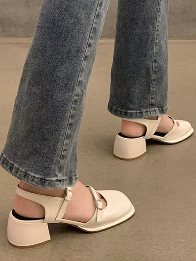 Emelisse | Elegante Sandalen mit Blockabsatz