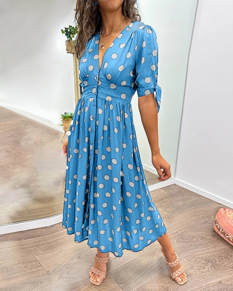 Orla | Schickes Midikleid mit Punkten