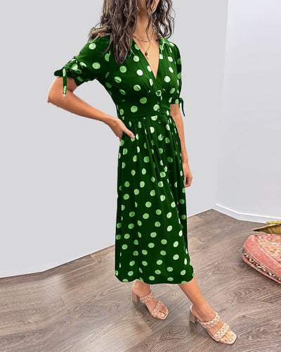 Orla | Schickes Midikleid mit Punkten