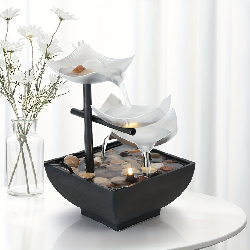 Solmera | Soothing Indoor Waterfall Light
