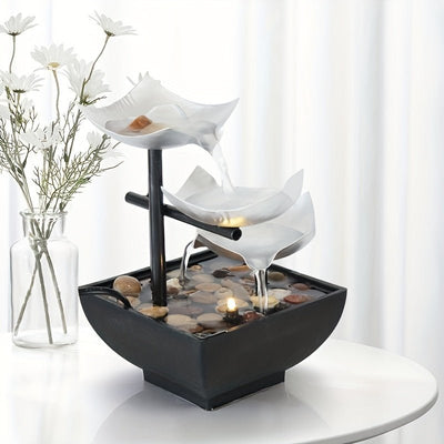 Solmera | Soothing Indoor Waterfall Light