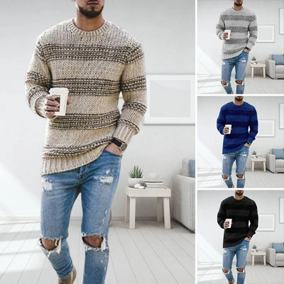 Claus | Klassischer leichter Strickpullover