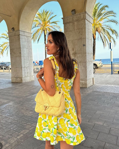 Veralis | Lemon Print Dress