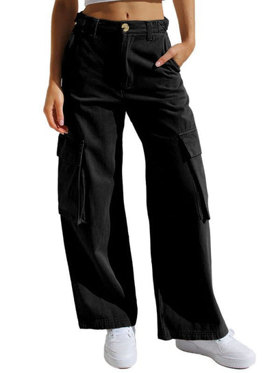Corrine | Entspannte Cargohose mit weitem Bein