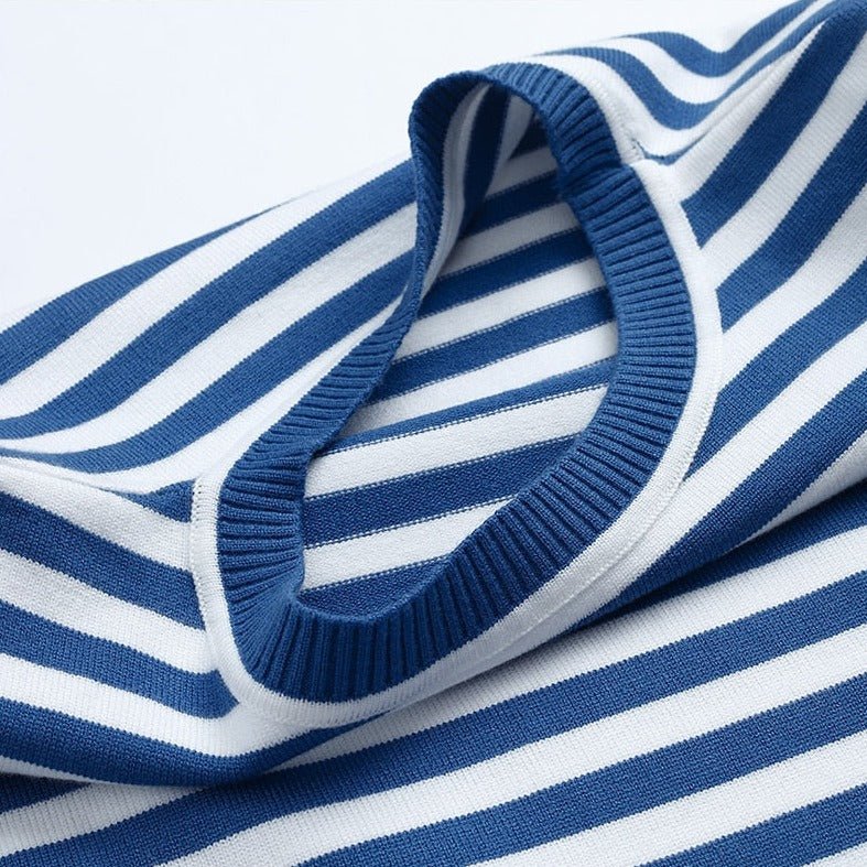 Eveluna | Lässiger Streifenpullover