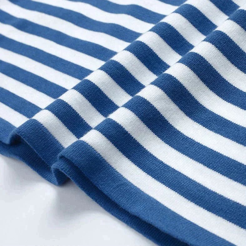 Eveluna | Lässiger Streifenpullover