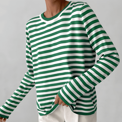 Carolin | Klassischer Streifenpullover