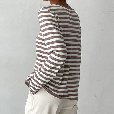 Carolin | Klassischer Streifenpullover