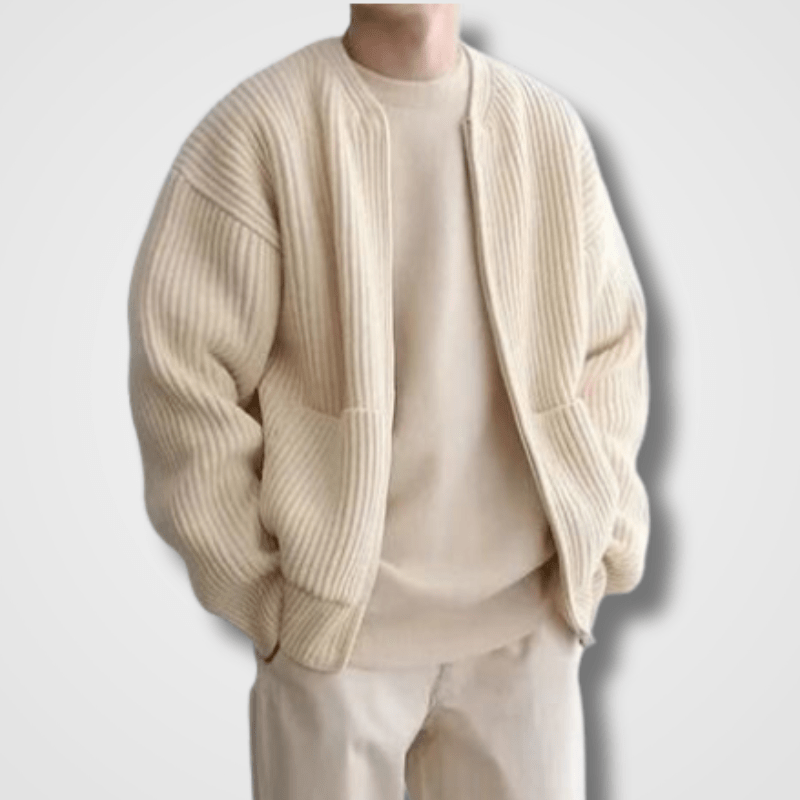 Karsen | Strickjacke mit Reißverschluss