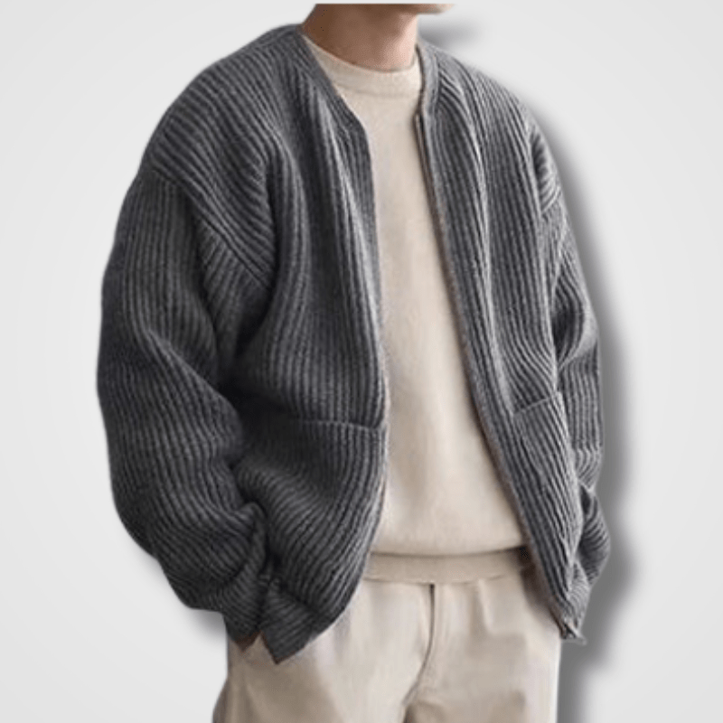 Karsen | Strickjacke mit Reißverschluss
