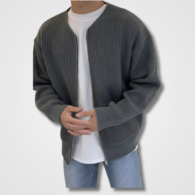 Karsen | Strickjacke mit Reißverschluss