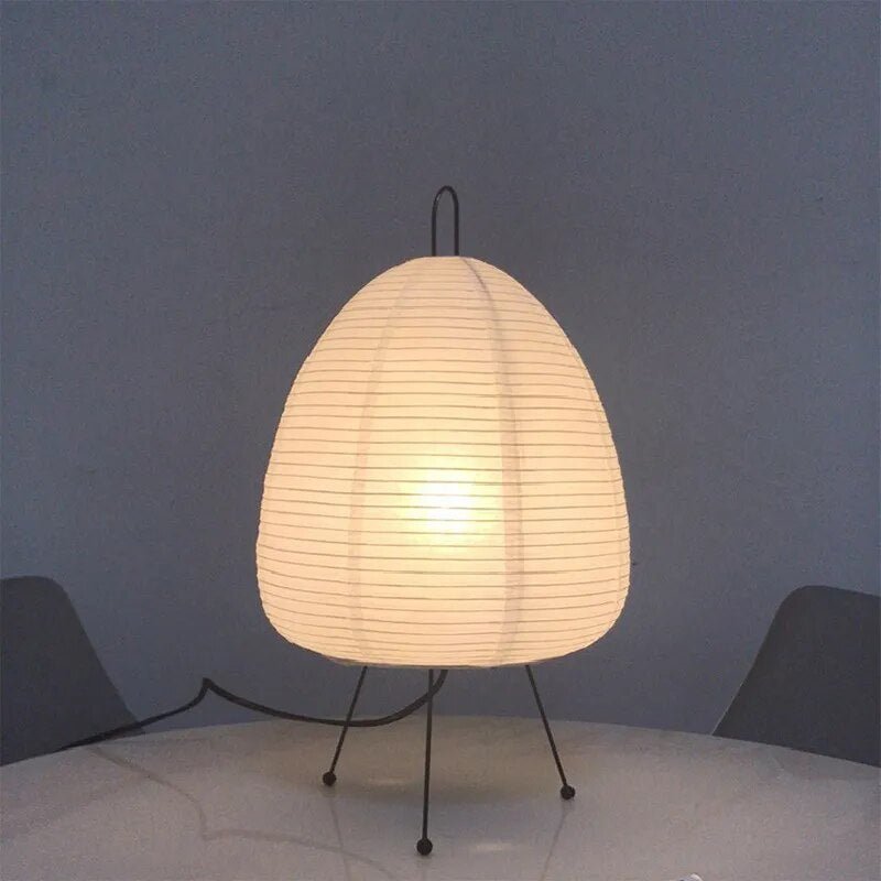 Solmira | Sculpted Rice Paper Lamp