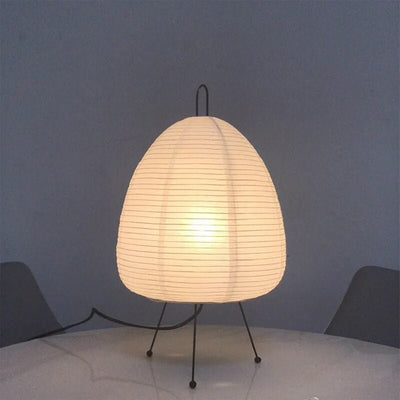 Solmira | Sculpted Rice Paper Lamp