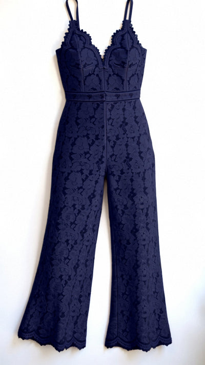 Zeylani | Boho-Jumpsuit mit weitem Bein
