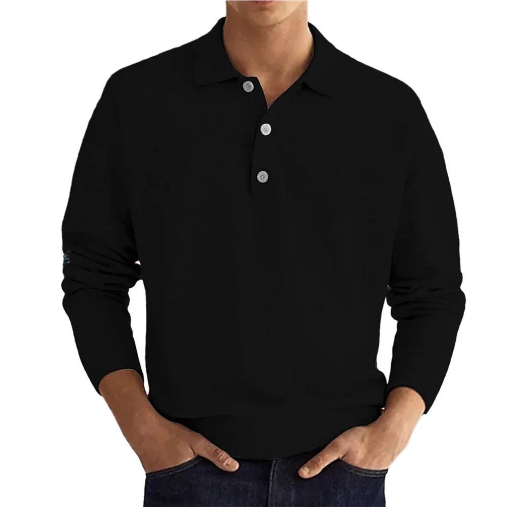 Caelan | Raffiniertes Langarm-Polo