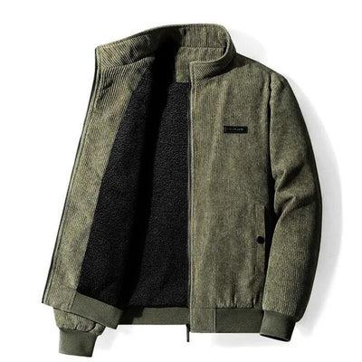 Kaedric | Plüschjacke mit Sherpa-Futter