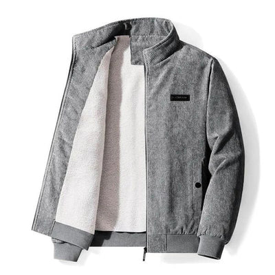 Kaedric | Plüschjacke mit Sherpa-Futter